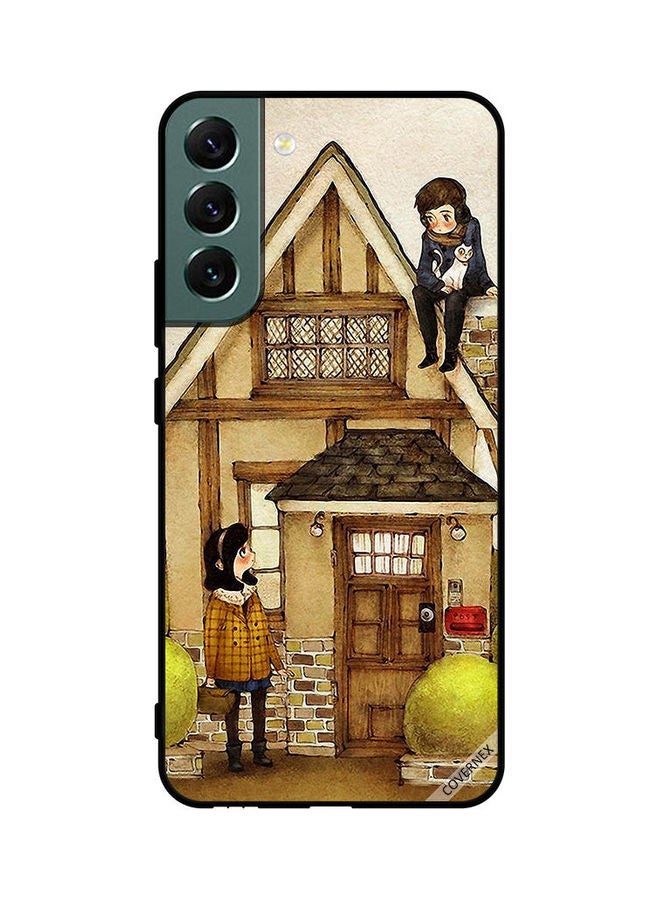 Covernex Protective Case Cover For Samsung Galaxy S22 Plus 5G Chatting Outside House - Image 1