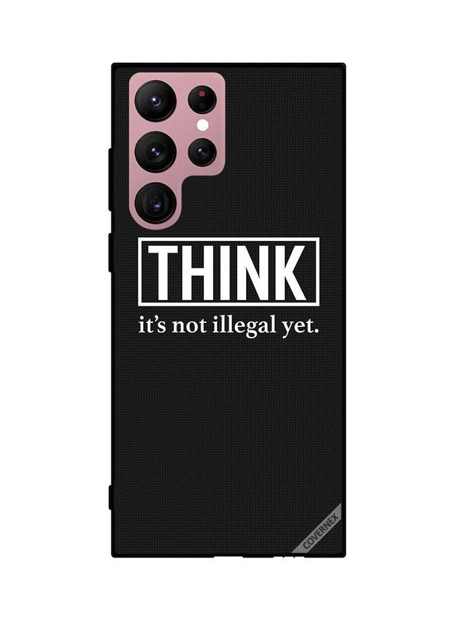 Covernex Protective Case Cover For Samsung Galaxy S22 Ultra 5G Black/White - Image 1