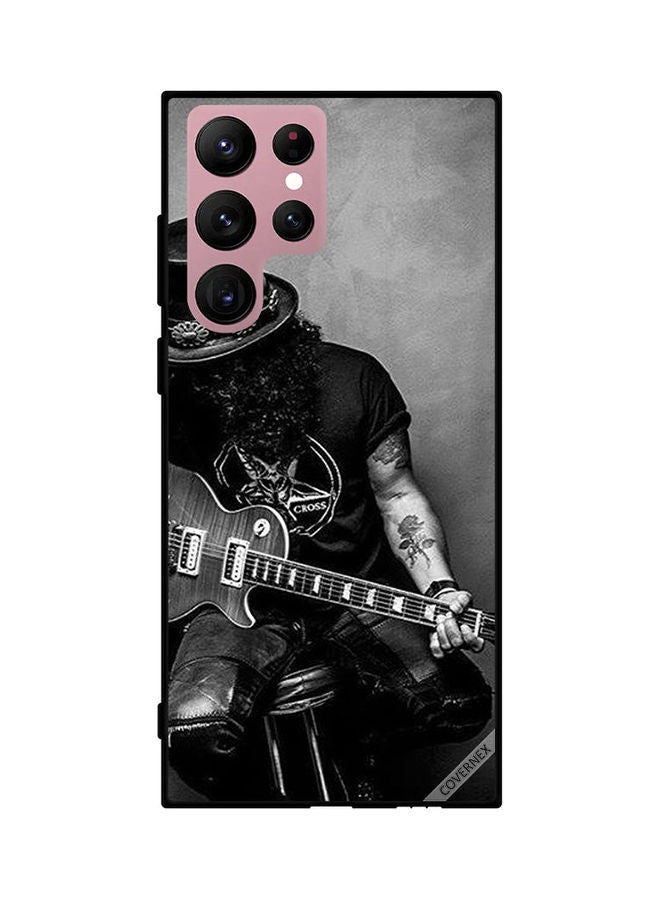 Covernex Protective Case Cover For Samsung Galaxy S22 Ultra 5G Cross Music  - Image 1