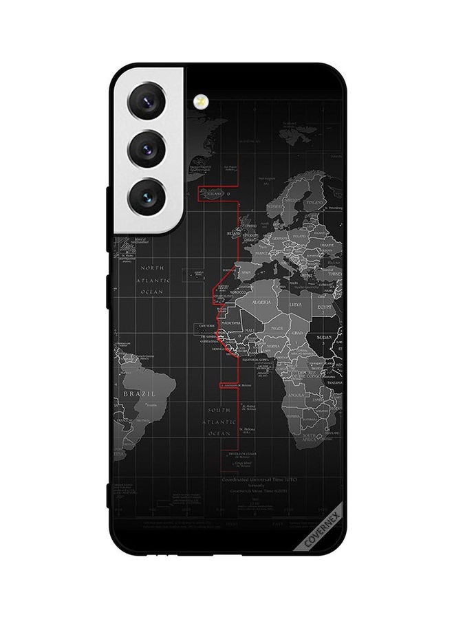 Covernex Samsung Galaxy S22 5G Protective Case Cover Printed Featuring Ocean Borders DESIGN_0062 - Image 1