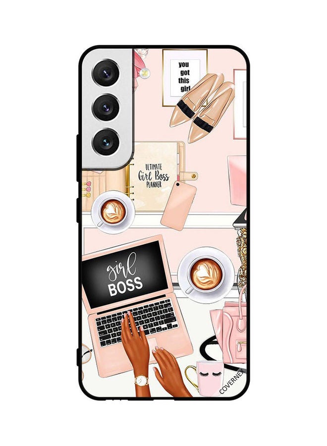 Covernex Samsung Galaxy S22 5G Protective Case Cover Printed Featuring Ultimate Girl Boss Planner DESIGN_0408 - Image 1
