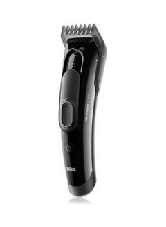 BRAUN Hair Clipper HC5050 With 2 Combs For 16 Precise Length Settings And Pouch Black  - Image 3