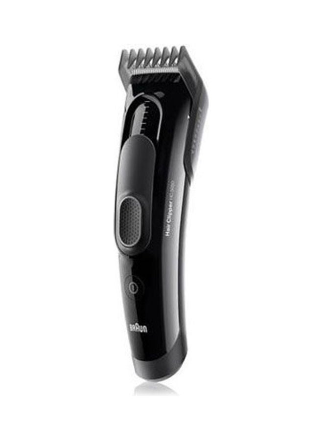 BRAUN - Hair Clipper HC5050 With 2 Combs For 16 Precise Length Settings And Pouch Black - Image 1