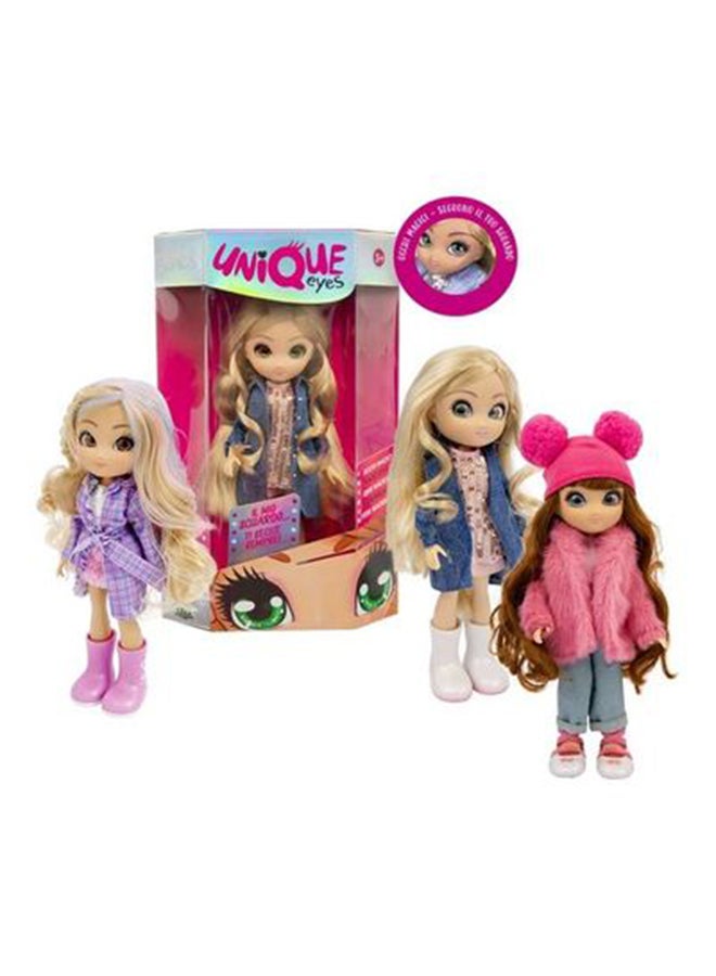 Giochi Preziosi 1- Piece Unique Eyes - Magic Eyes Fashion Dolls Assorted - Character May Vary 25x25x77cm  - Image 1