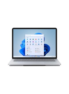Surface Laptop Studio With 14.4-Inch Display, Core i7-11370H Processor / 16GB RAM / 512GB SSD / 4GB NVIDIA GeForce RTX 3050 Ti Graphics / Windows 11 Home /International Version English/Arabic Platinum
