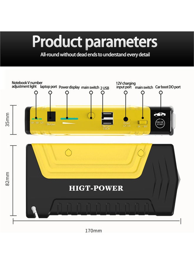 Arabest - Jump Starter Set With Air Compressor - Image 1