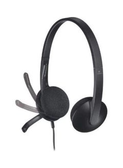 Logitech H340 Stereo Usb Headset Black  - Image 2