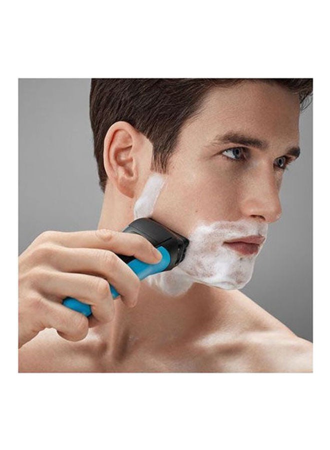 براون ماكينة حلاقة كهربائية قابلة لإعادة الشحن للاستخدام الرطب والجاف - Image 2