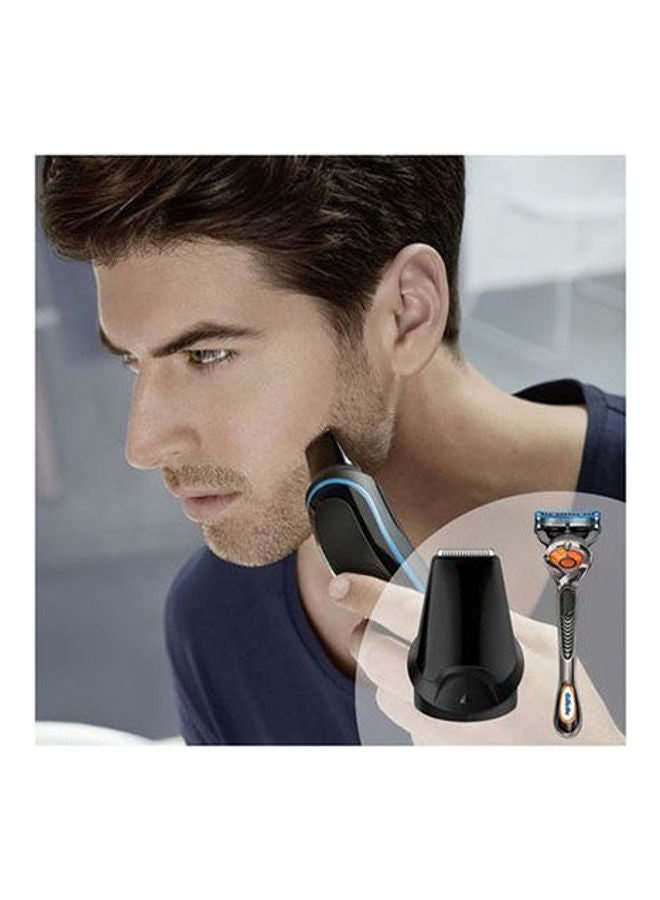 BRAUN Grooming Kit - Gillette Fusion Proglide Razor Blue-Black - Image 2