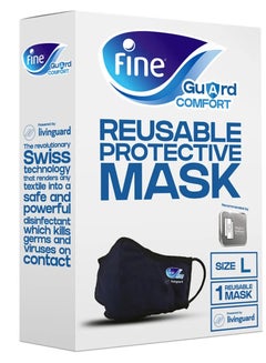 Fine Guard Reusable Comfort Face Mask L  - Image 1