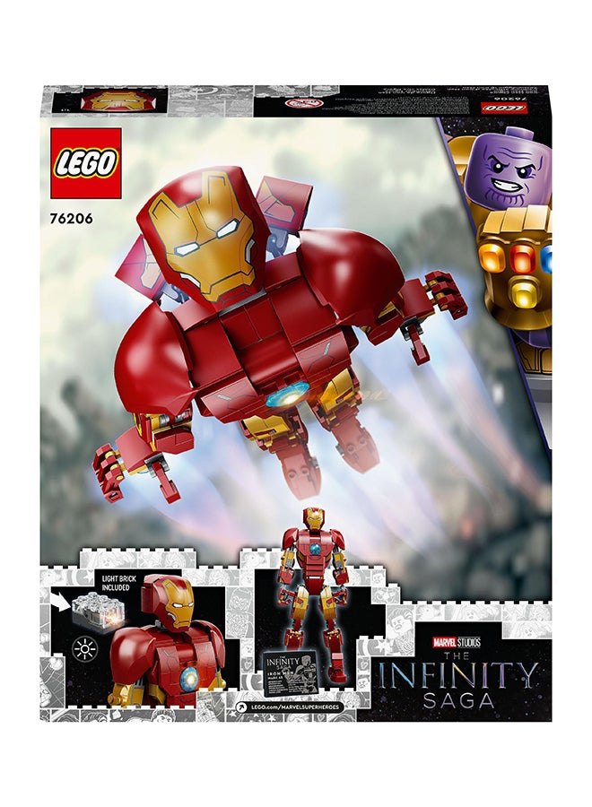 LEGO 76206 Lego - Super Heroes Iron Man Figure 76206 381 9+ Years - Image 3