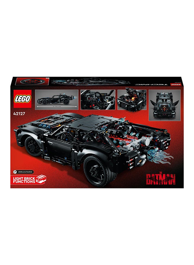 LEGO - 42127 Technic The Batman – Batmobile 42127 Model Building Kit (1,360 Pieces) 360 10+ Years - Image 1