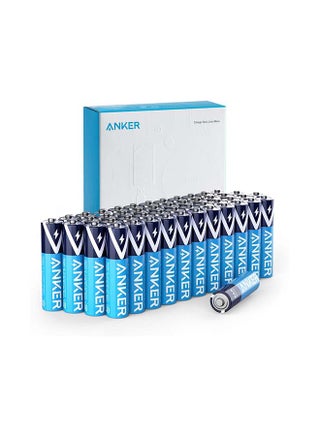 AAA Alkaline Batteries 24 Pieces - 1.5 Volt Blue - v1645010654/N44686743A_1