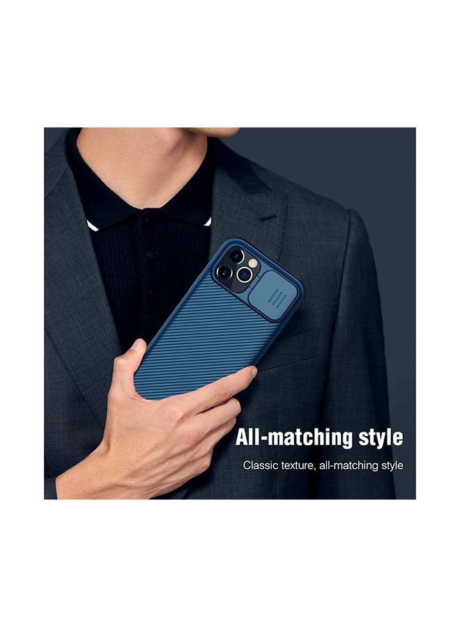Nillkin Camshield Pro Case For Apple iPhone 12/12 Pro Blue - Image 3