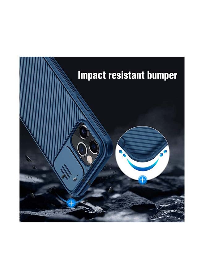 Nillkin Camshield Pro Case For Apple iPhone 12/12 Pro Blue - Image 5