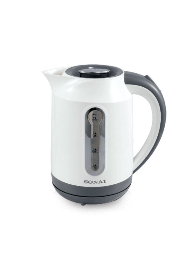 SONAI Plastic Electric Water Kettle, 1.7 Liter, 2200 Watt, White - MAR-3000 1.7 L 2200 W MAR-3000 Multicolour - v1645013152/N41002504A_1