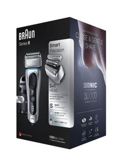 BRAUN 8390Cc Series 8 Wet & Dry Shaver Black  - Image 2