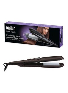 BRAUN Satin Hair 3 St310 Straightener With Wide Plates. Black  - Image 1