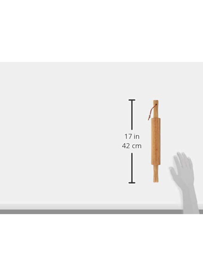 Prestige - Roller Wooden Rolling Pin Brown - Image 1