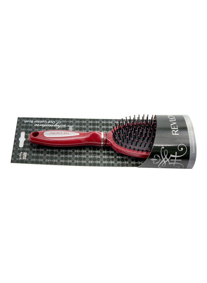 Revlon Signature Oval Cushion Brush Red/Black 0.2kg  - Image 1