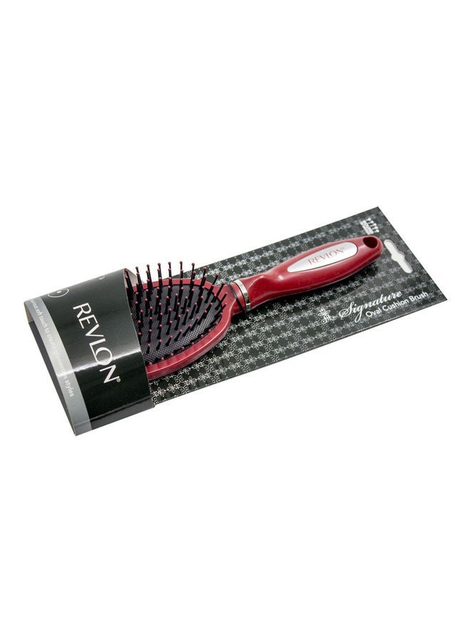 Revlon Signature Oval Cushion Brush Red/Black 0.2kg  - Image 2