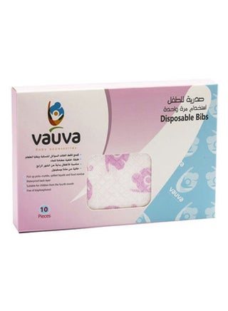10- Piece Baby Comfortable One Use Disposable Bibs With Soft Material and Mesh Free - v1645015610/N16493329A_1