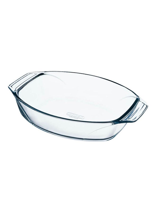 PYREX Roaster Oval Dish Clear 35x24cm - Image 2