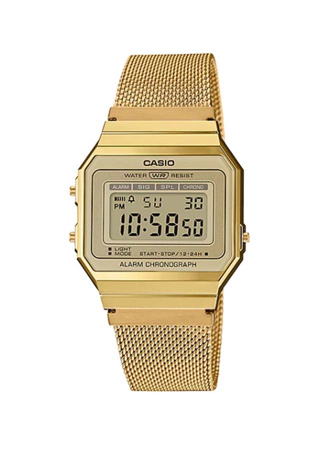 Vintage Collection Digital Wrist Watch A700WMG-9ADF Gold - v1645020722/N40052927A_1