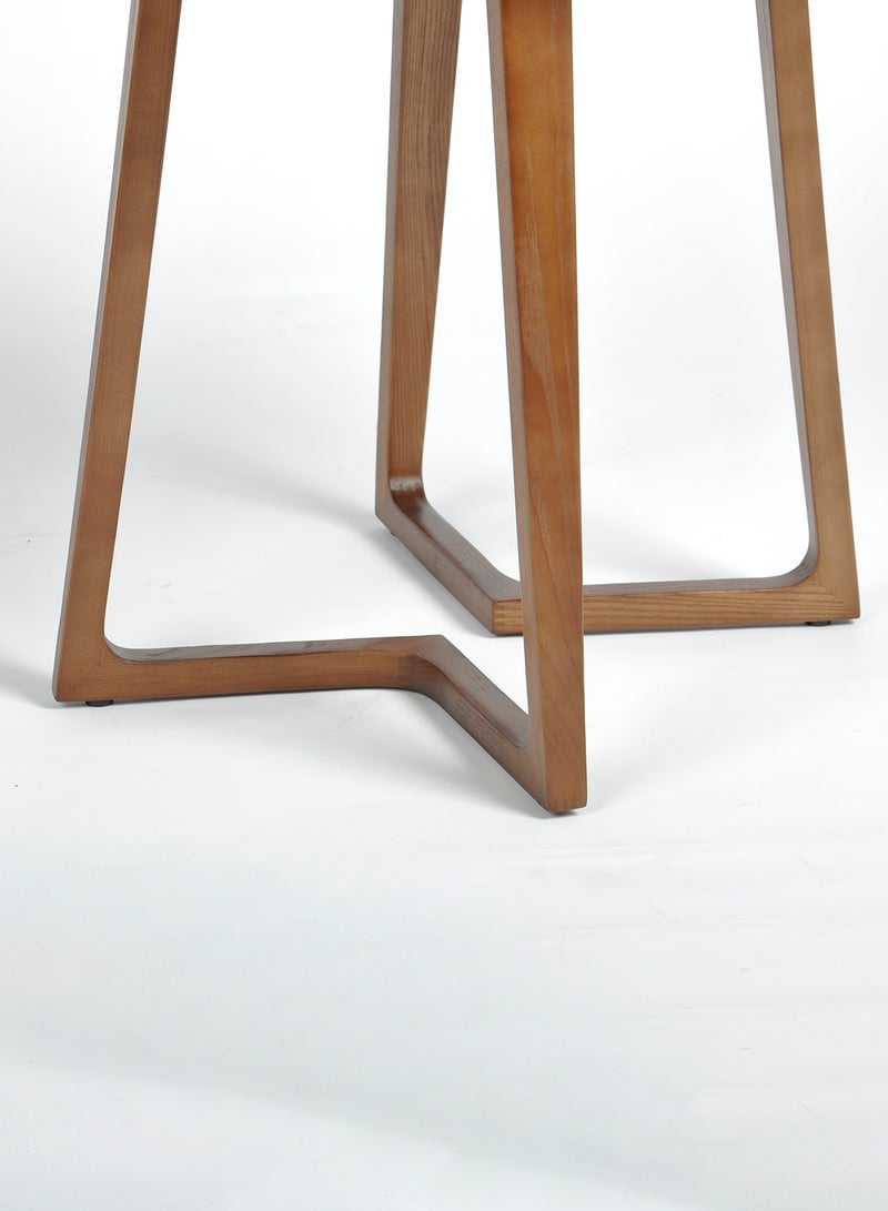 Switch - Side Table - Used Next To Sofa As Coffee Corner Walnut 58*58*55cm - Image 1