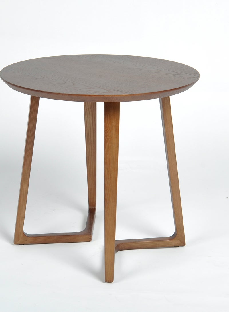 Switch - Side Table - Used Next To Sofa As Coffee Corner Walnut 58*58*55cm - Image 1