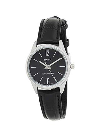 Women's Leather Analog Wrist Watch LTP-V005L-1BUDF - v1645026263/N40031663A_1