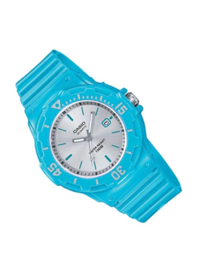CASIO Women's Resin Analog Wrist Watch LRW-200H-2E3VDF Blue - Image 3
