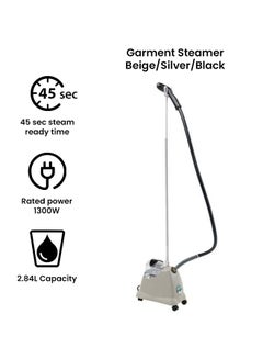Jiffy Garment Steamer 2.84 L 1300.0 W J-2000 Beige/Silver/Black  - Image 2