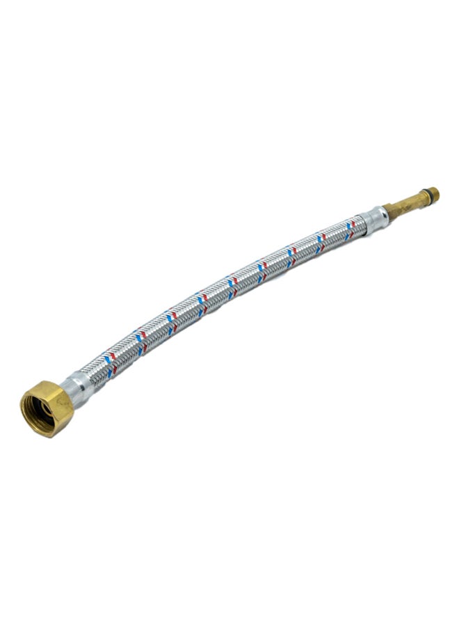 Homesmiths Flexible Hose Silver 1/2x3/8inch - Image 2