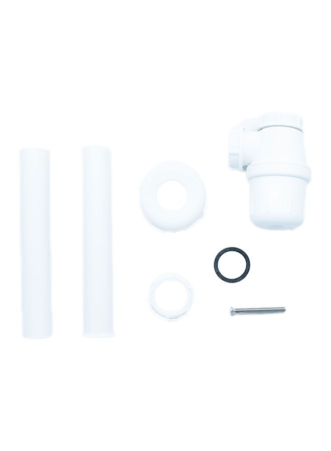 Homesmiths PVC Bottle Trap White 1.25inch - Image 2