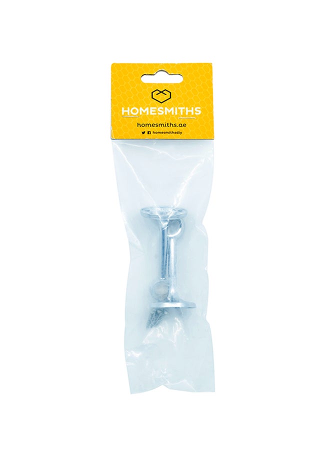 Homesmiths Open Towel Bracket Silver 0.5inch - Image 1