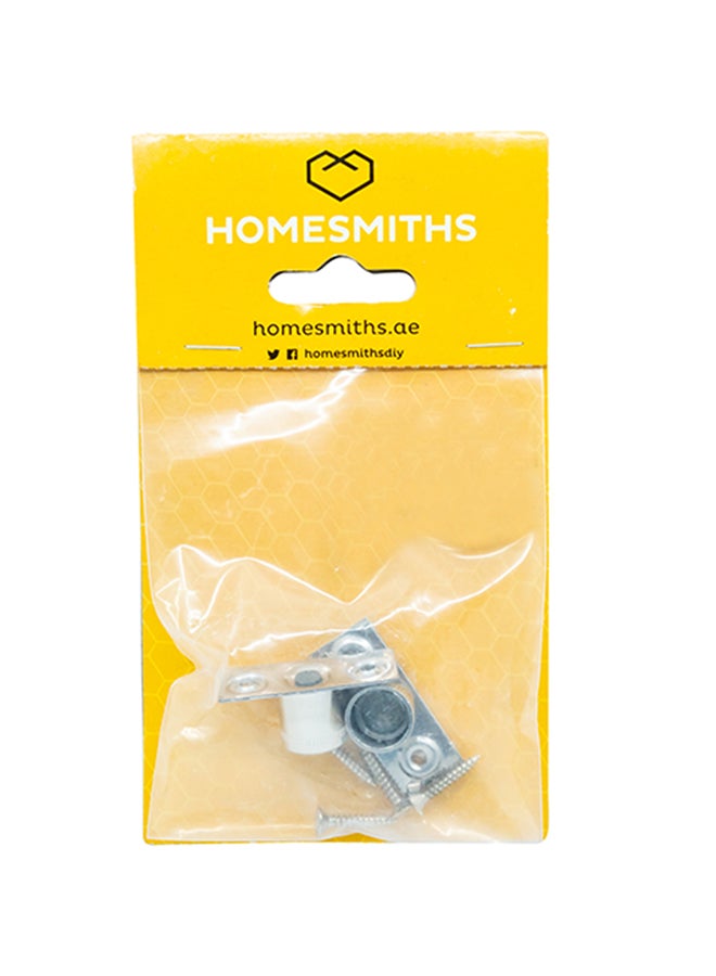 Homesmiths Side Towel Bracket Silver 0.5inch - Image 1