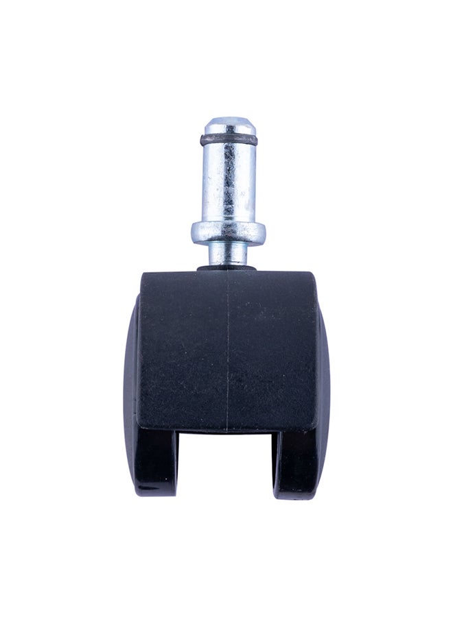Homesmiths Nylon Caster Wheel Pin Type Black/Silver 1.5inch  - Image 2