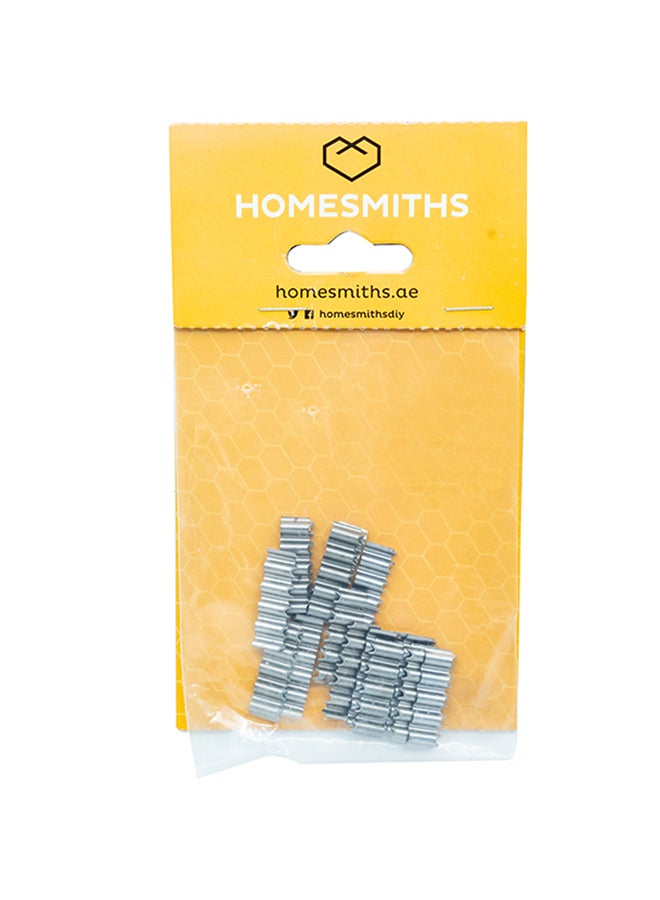 Homesmiths Corrugated Nails Silver 0.37x5mm - Image 1