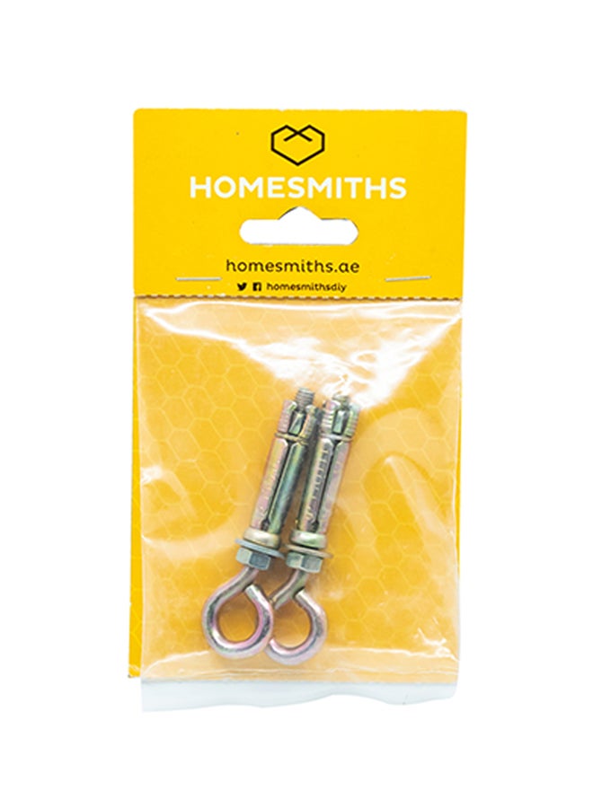 Homesmiths Eye Set Gold 6mm - Image 1