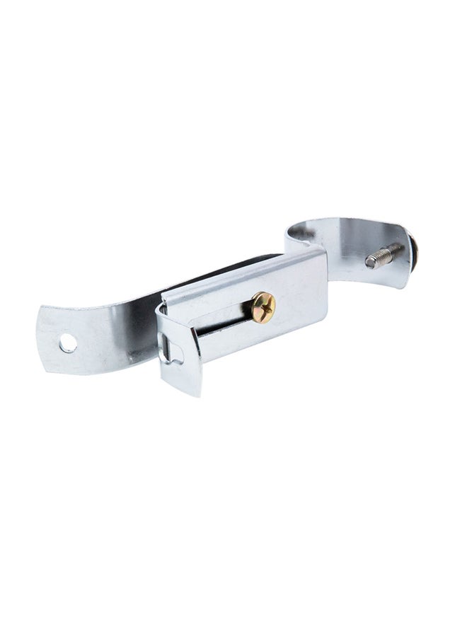 Homesmiths Half Round Bracket Silver 3/4inch - Image 1