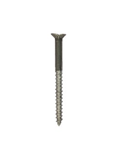 Homesmiths Mild Steel Wood Screw Silver 8x2inch  - Image 2