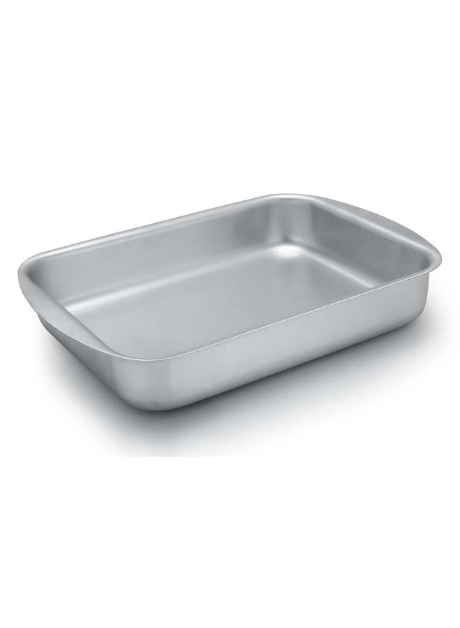 El Zenouki Oven Casserole Flanged Silver Size 2 