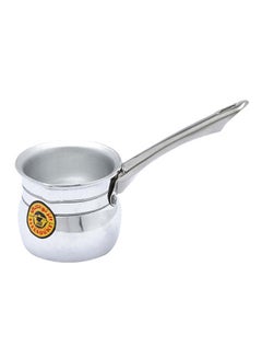 El Zenouki Power Aluminum Milk Pot With Handle Silver 