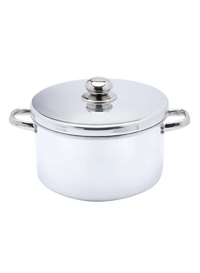 الزنوكى Power Aluminum Cooking Pot- Silver 26cm 