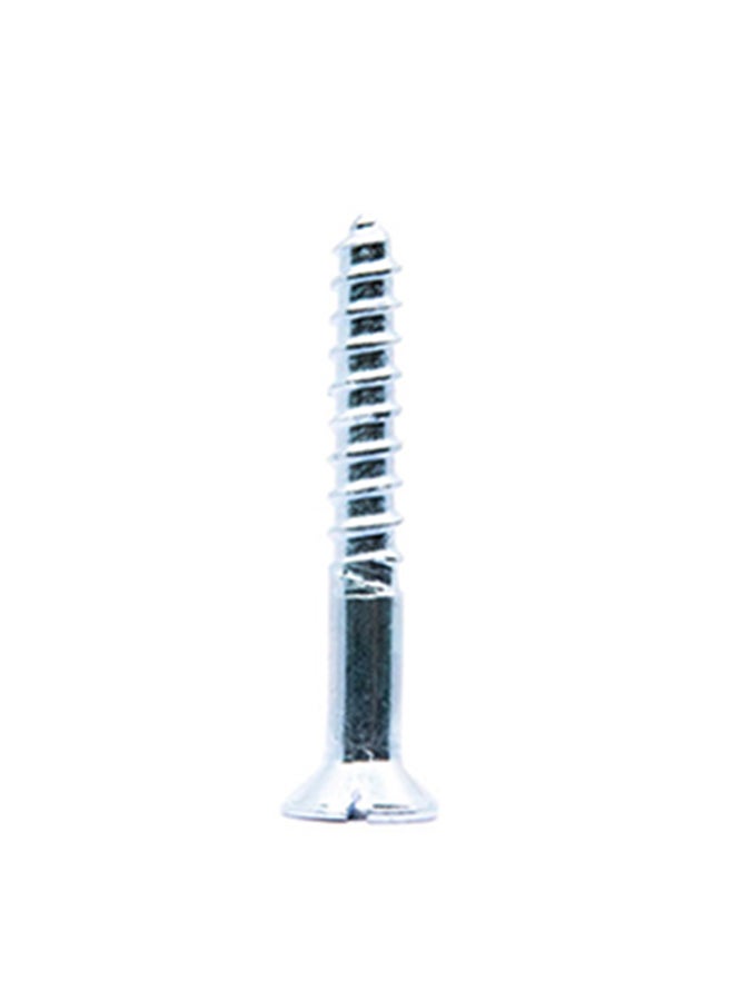 Homesmiths Z.P Wood Screw Silver 1.25 inchx8  - Image 1