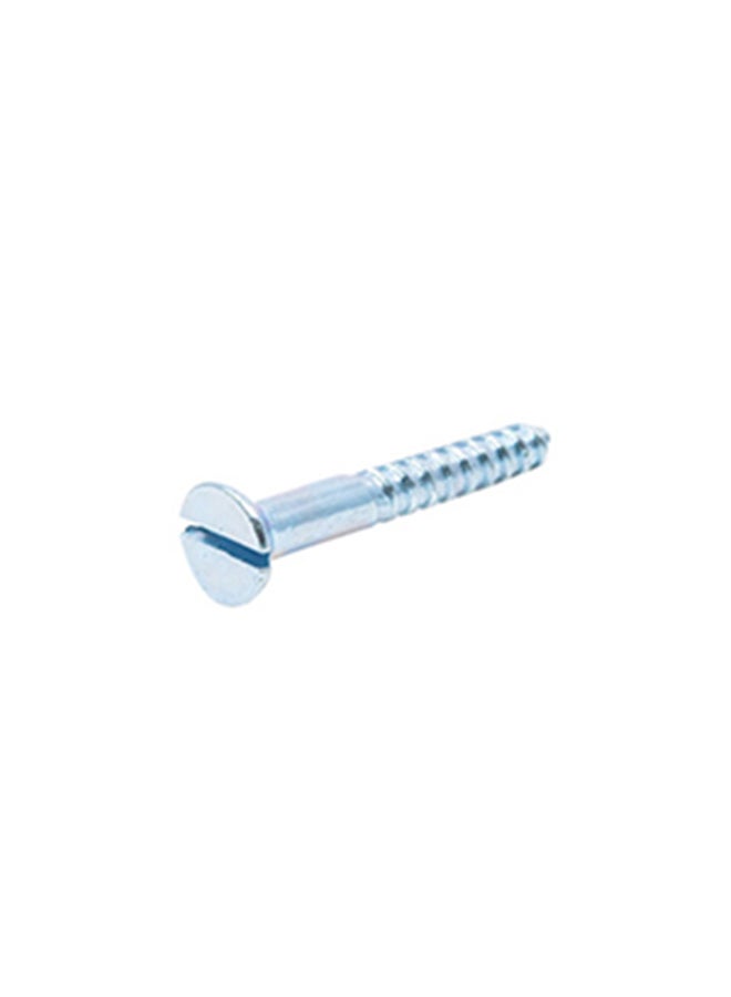 Homesmiths Z.P Wood Screw Silver 1.25 inchx8  - Image 2