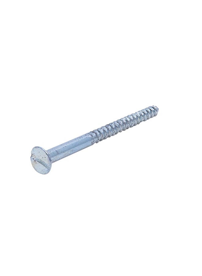 Homesmiths Z.P Wood Screw Silver 4 inchx10mm - Image 2