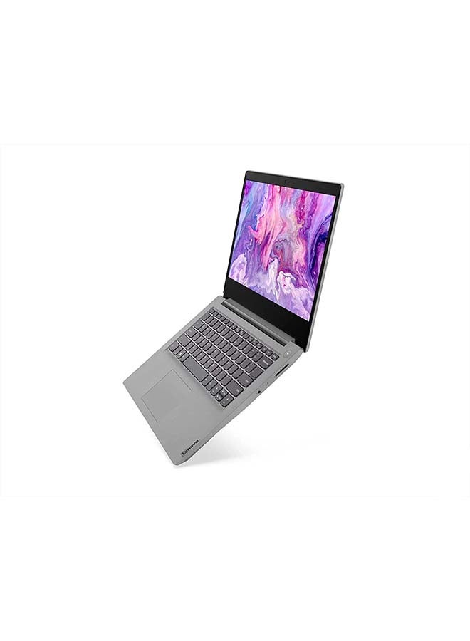 Lenovo Ideapad 3 (Upgraded Version) Laptop With 14-Inch HD Display, Celeron N4020 Processor/4GB RAM/256GB HDD/Integrated Graphics/Windows 10 Home/International Version English/Arabic Platinum  - Image 2