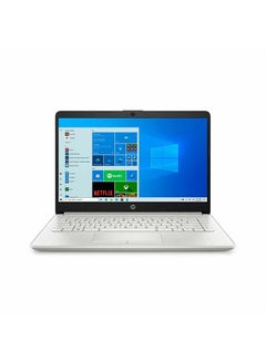 HP 14-dk1032 (Upgraded Version) Laptop With 14-Inch Full HD Display,AMD Ryzen 3 3250U Processer/128GB SSD/4GB RAM/Intel UHD Graphics/Windows 10S /International Version English/Arabic Silver  - Image 2